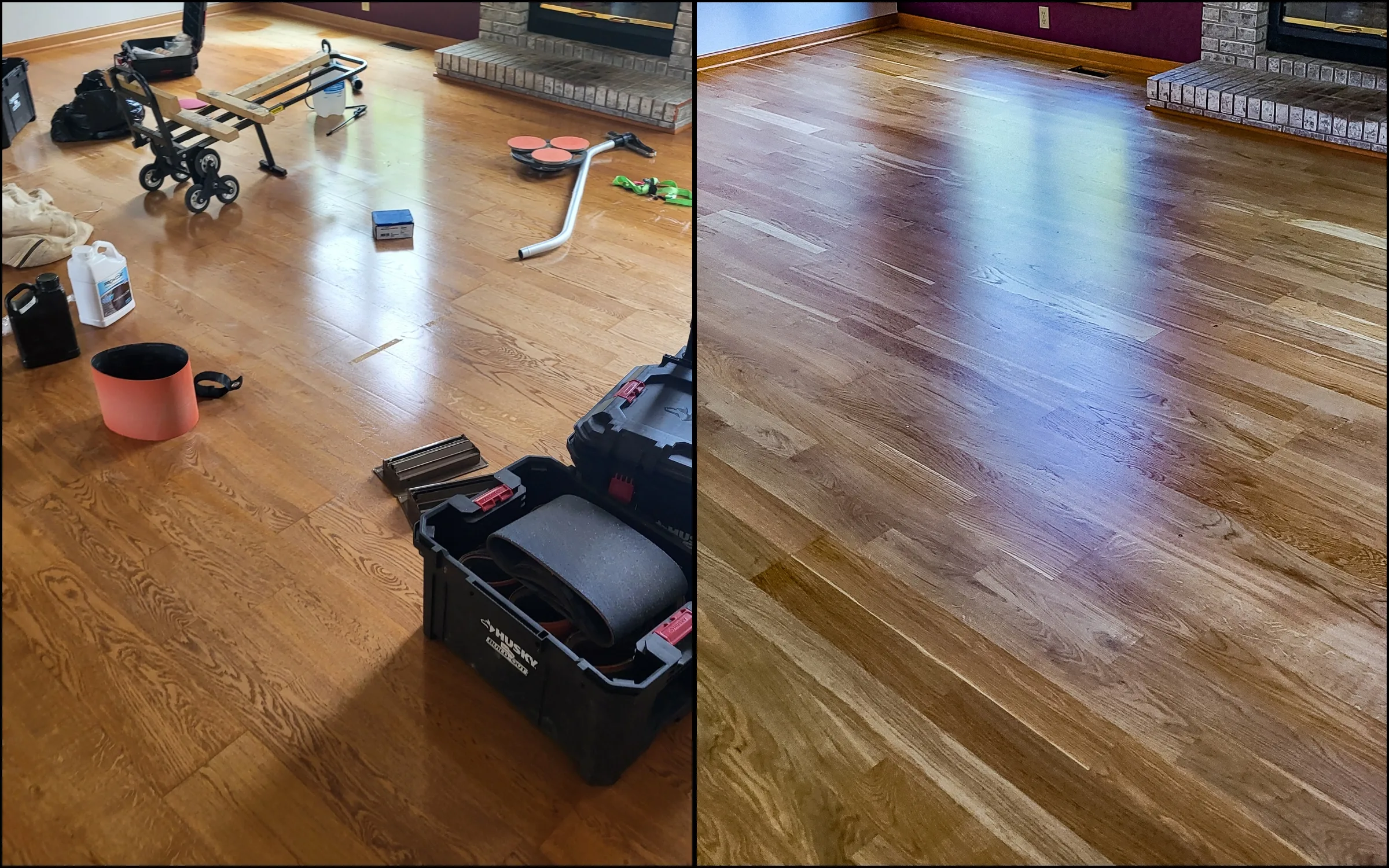 Saint Roberts Hardwood Floor Refinisher