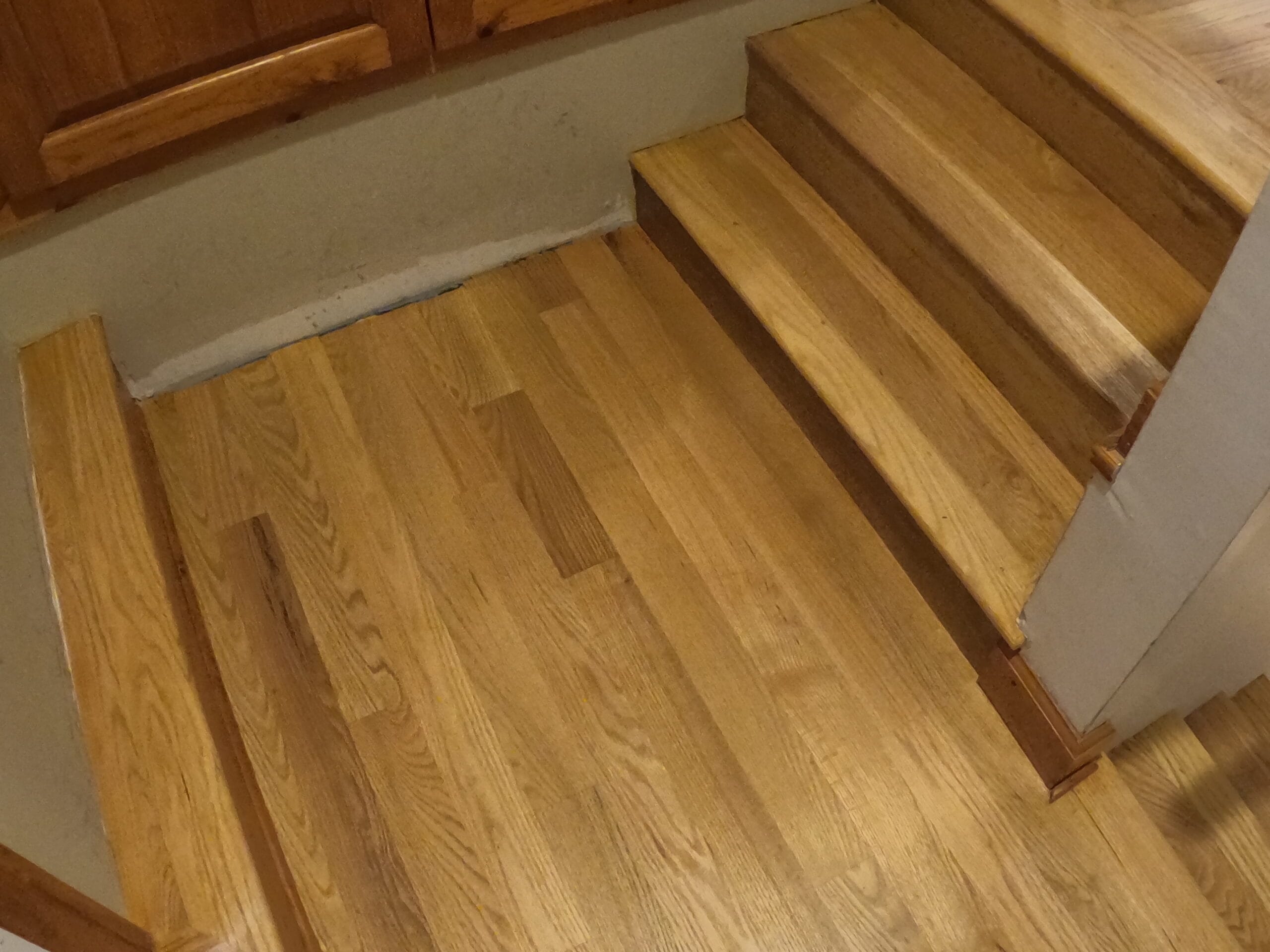 Saint Roberts Landing And Stairs Sanded By Rapid Revival