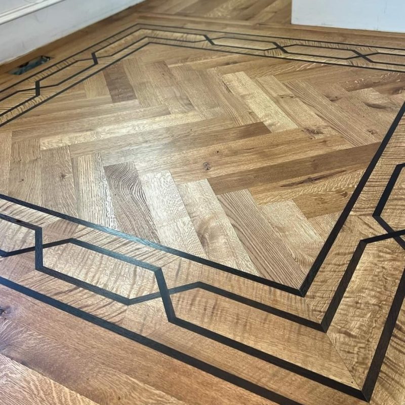 Refinished Custom Floor